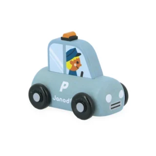 voiture-de-police-en-bois-ville-cross-roads