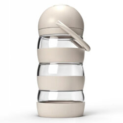 Boîte doseuse lait "So mimi" - Sable - Elhée