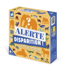 Jeu Alerte Disparition -  Animaux menacés  - Janod J02458