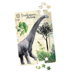 Coffret de 3 puzzles dinosaures avec posters - Muséum national d'Histoire naturelle - Vilac 9626