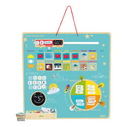 Semainier magnétique - Aujourd'hui sur la terre - Vilac 2598