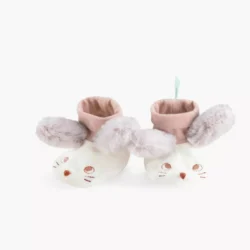 Chaussons souris bébé 0-6 mois  - Après la pluie - Moulin Roty