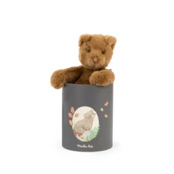 Peluche Ours Arthur dans sa boîte - Arthur et Louison - Moulin Roty