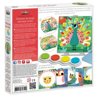 tableaux-faciles-peinture-au-doigt-animaux-colores (2)