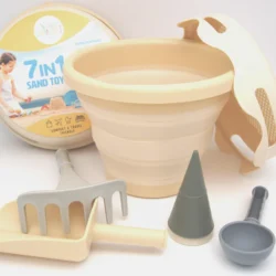 Set de 7 jeux de plage - Beige - Compactoys