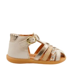 Sandales Guppy - Perle Ivoire - Taille au choix - babybotte