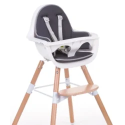 Coussin Pour Chaise Haute Evolu - Néoprene - Gris foncé - CHILDHOME