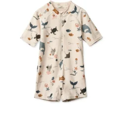Combinaison de bain Max - Sea creature/Sandy  - Liewood