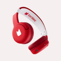 Casque Bluethooth - Rouge coquelicot - Tonies