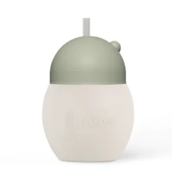 Tasse à paille lestée 240 ml - Sauge et sable - 9m+ - Elhée