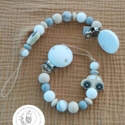 Attache tétine - Voiture - Toulové