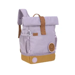 Sac à dos enfant Rolltop maternelle - Little Gang - Lilas - Lässig