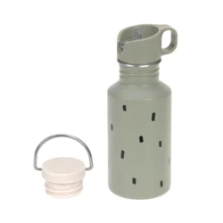 Gourde inox 500 ml - Happy Prints - Olive - Lässig