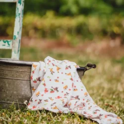 Lange 60x60cm "Les oiseaux et les Goyaviers" - Pop et ses frères