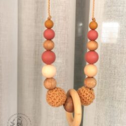 Collier de maternité - Matis caramel - TouLové