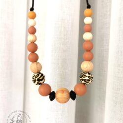 Collier de maternité - Théo léopard - TouLové