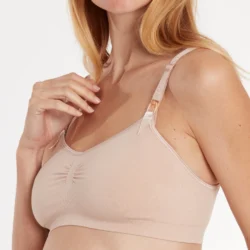 Brassière de grossesse et d’allaitement - Curve nude - Cache Coeur