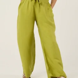 Pantalon de grossesse Sahel - Anis - Cache Coeur