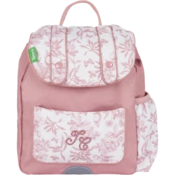 Sac à dos Toile de Jouy - Rose - Maternelle -Tartine et Chocolat - Tann's