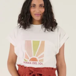 T-shirt d'allaitement Mama del sol - Cache Coeur