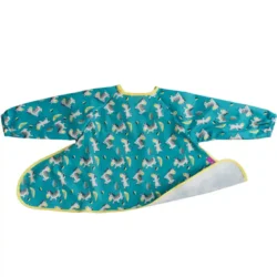 Bavoir imperméable pour plateau manches longues - Zèbres - Tidy Tot