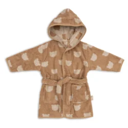 Peignoir de Bébé - Jacquard Teddy Bear - Biscuit - Jollein