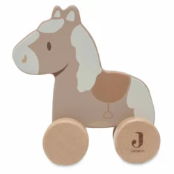 Cheval en Bois à Roulettes - Nostalgic Ride - Jollein