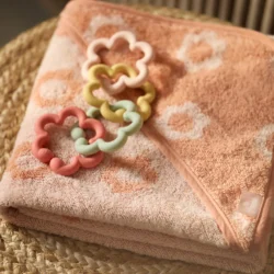 Jeu d'anneaux Silicone - Flowers - Jollein