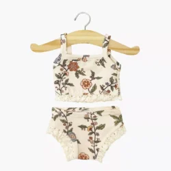 Dessous fille en jersey Gisèle et sa dentelle - minikane