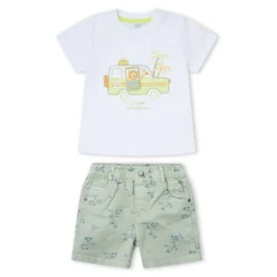 Ensemble t-shirt et short Safari - 12 mois - Yatsi