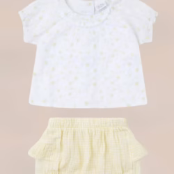 Ensemble bloomer 3 mois - Citrons - Yatsi