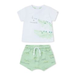 Ensemble short - Vert crocodile - Taille au choix - Yatsi