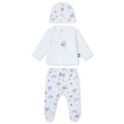 Ensemble en coton pour 3mois - SPLASH HIPPO - Yatsi