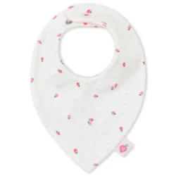 Bavoir bandana - Pink Strawberry - Yatsi