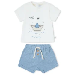 Ensemble short et t-shirt - Bateau - 3 mois - Yatsi