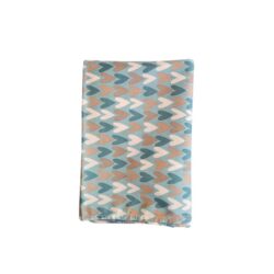 Drap pour lit picot - Coeur bleu - BB Cocoon