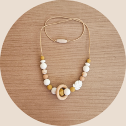 Collier de maternité - Alba caramel - TouLové