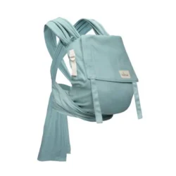 P'tit Evo porte bébé Meï Taï avec ceinture à clips - Azur - Néobulle