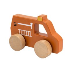 Petite voiture de Pompiers en Bois - Tryco